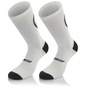 Chaussettes vélo MB Wear Smile – Blanc | Taille L/XL