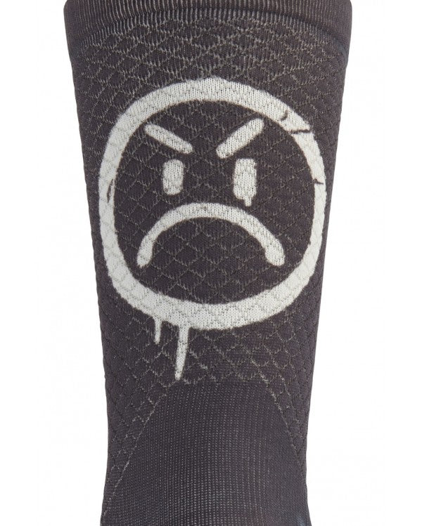 Chaussettes vélo MB Wear Smile – Noir | Taille L/XL