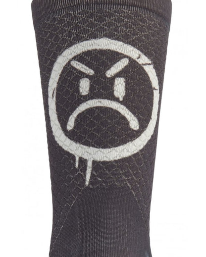 Chaussettes vélo MB Wear Smile – Noir | Taille L/XL
