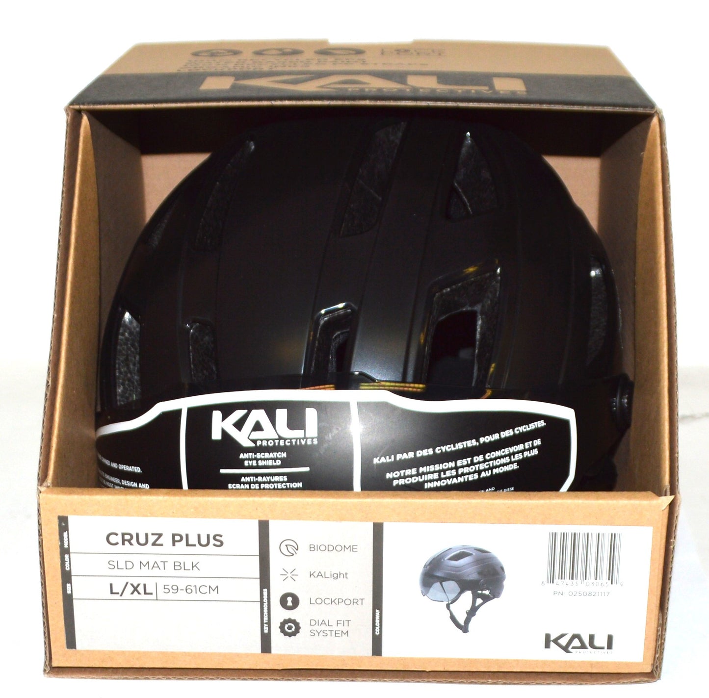 SLD Cruz Plus – Casque Ville Noir