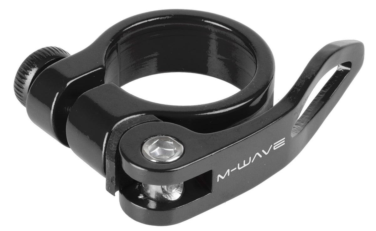 M-Wave Collier de Selle Clampy QR Aluminium Noir 34,9 mm