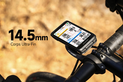 iGPSport BiNavi Black - Compteur GPS Vélo Navigation Avancée