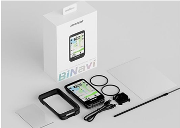 iGPSport BiNavi Black - Compteur GPS Vélo Navigation Avancée