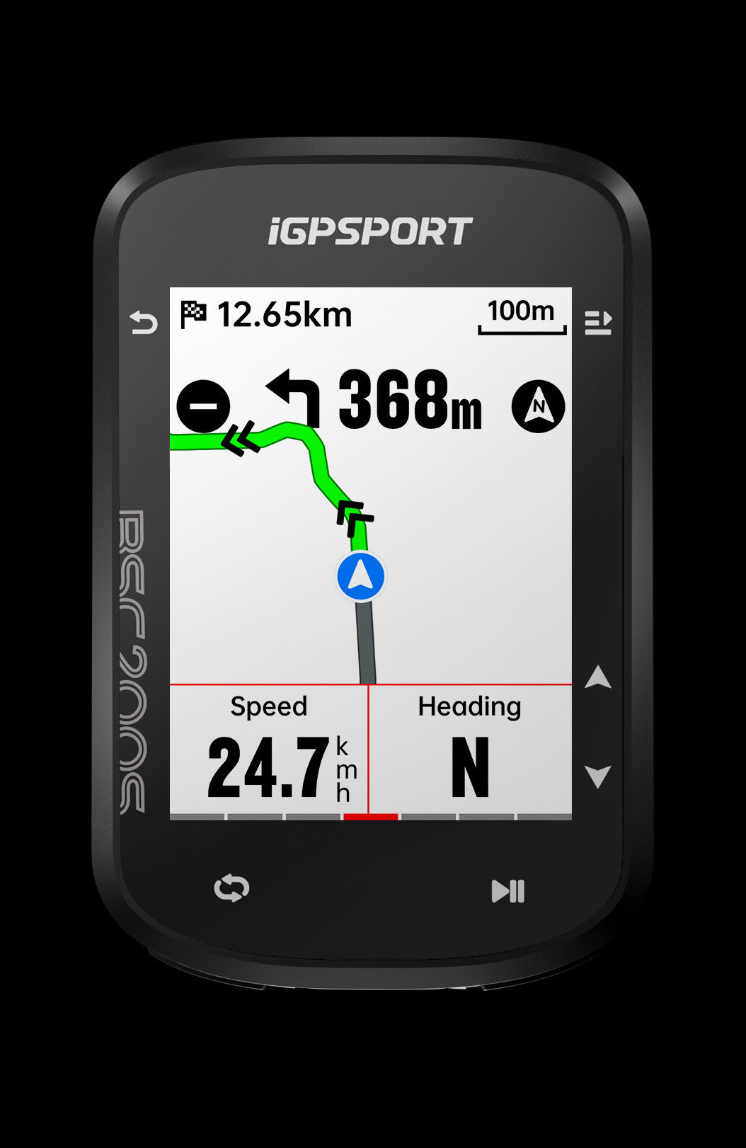 iGPSport BSC200S - Compteur GPS Vélo Écran Couleur 2,4"
