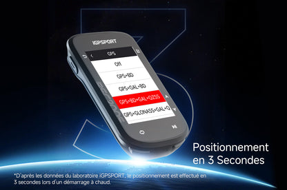 iGPSport BSC200S - Compteur GPS Vélo Écran Couleur 2,4"