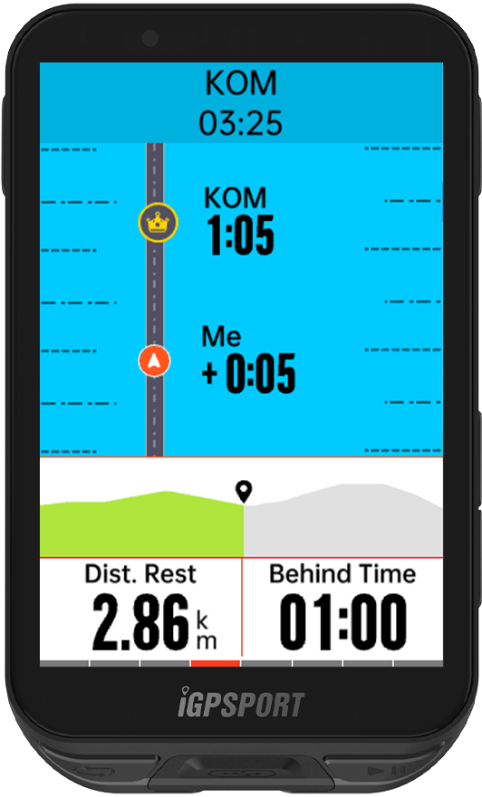 iGPSport iGS800 - Compteur GPS Vélo Tactile 3,5" 50h