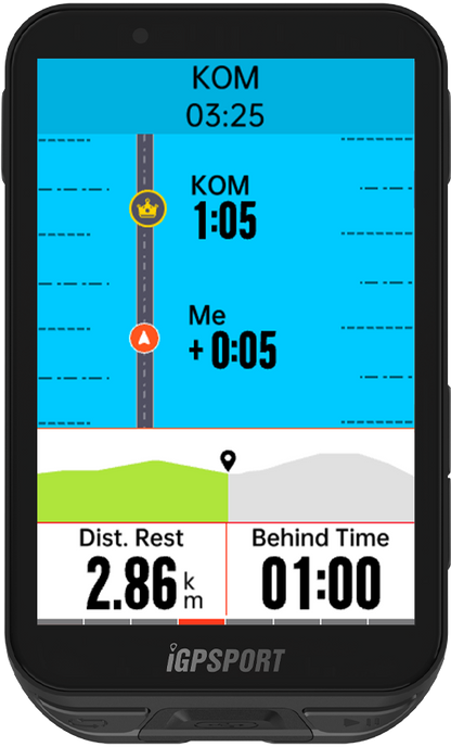iGPSport iGS800 - Compteur GPS Vélo Tactile 3,5" 50h