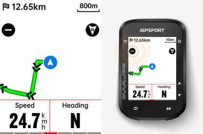 iGPSport BSC200S - Compteur GPS Vélo Écran Couleur 2,4"