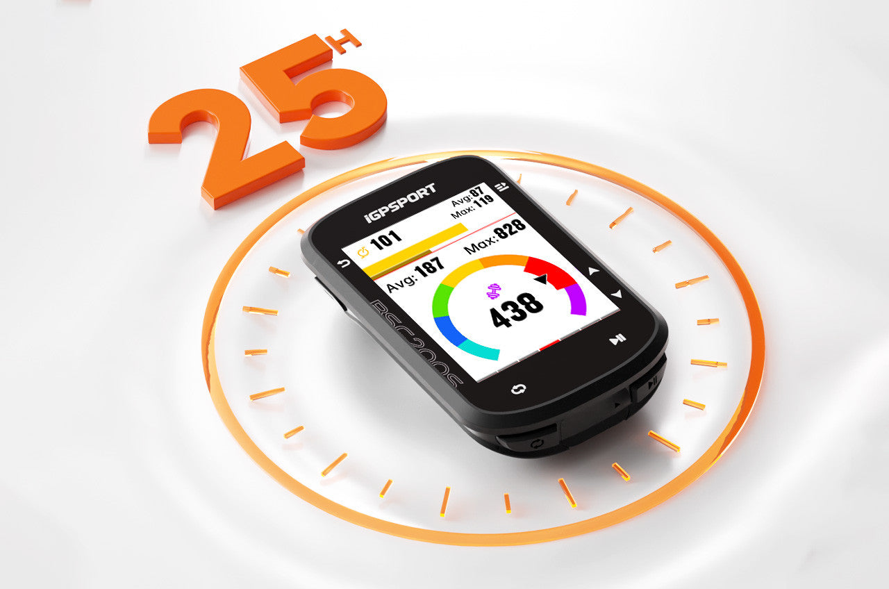 iGPSport BSC200S - Compteur GPS Vélo Écran Couleur 2,4"