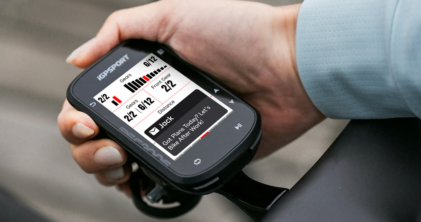 iGPSport BSC200S - Compteur GPS Vélo Écran Couleur 2,4"