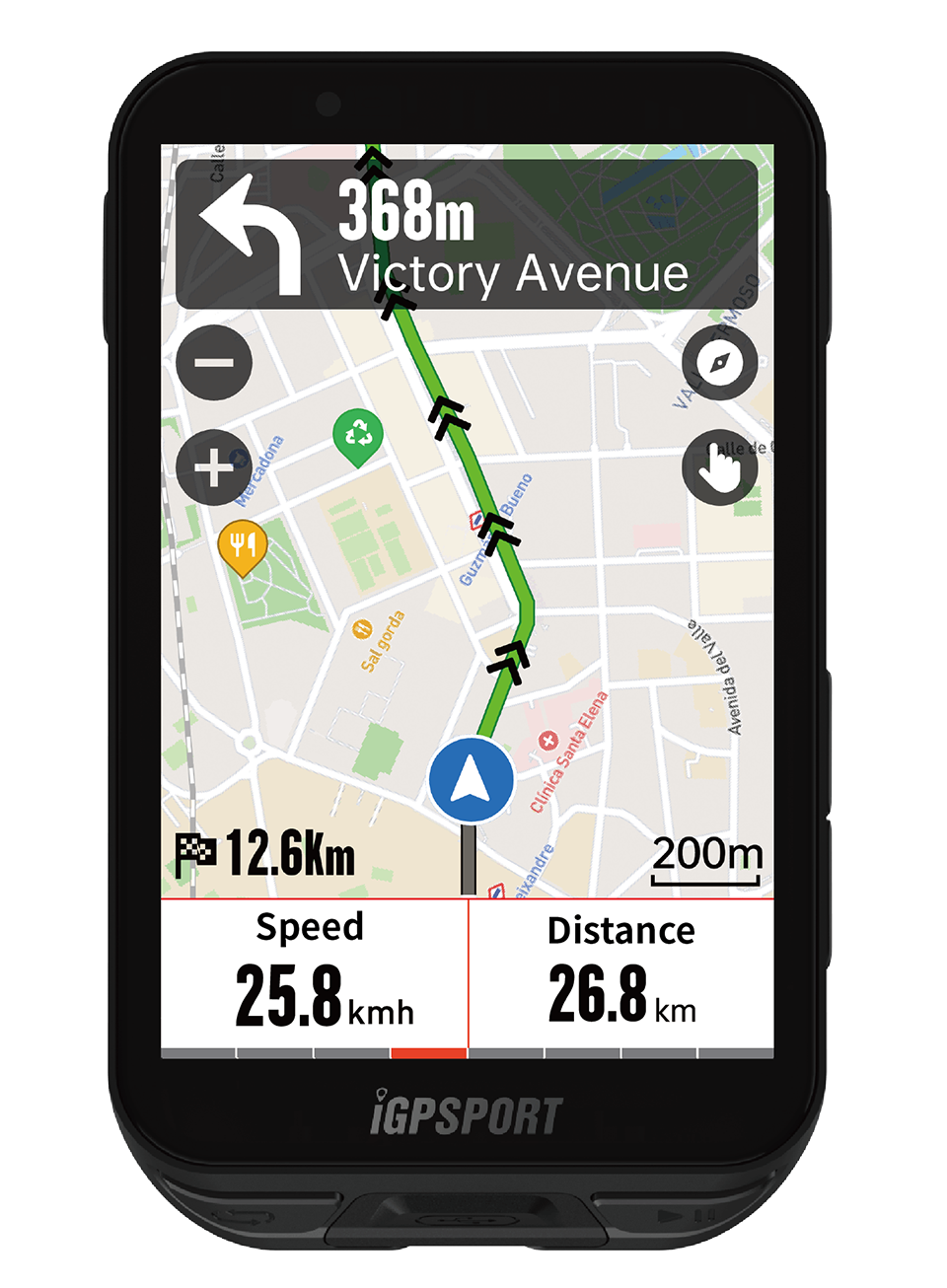 iGPSport iGS800 - Compteur GPS Vélo Tactile 3,5" 50h