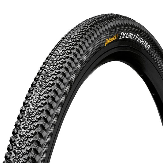 PNEU VTT 29 X 2.00 CONTINENTAL DOUBLE FIGHTER NOIR - PROFIL CITY/CHEMIN TR (50-622)