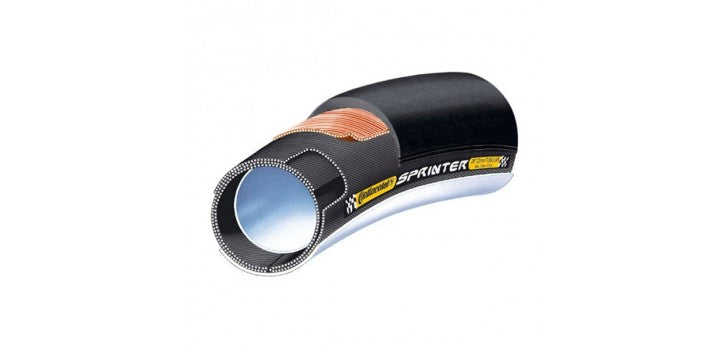 BOYAU 700 X 25 CONTINENTAL SPRINTER NOIR/NOIR 295g 180TPI