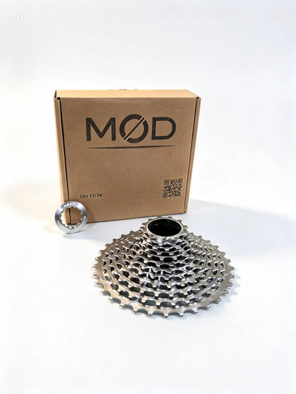 Cassette MOD 12 vitesses 11–30 dents – Shimano HG – 135 g