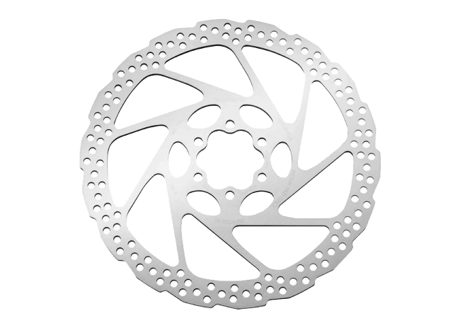 DISQUE DE FREIN SHIMANO DEORE SM-RT56 6 TROUS 180 mm ARGENT