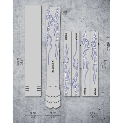 Sticker de cadre Eclair Blue