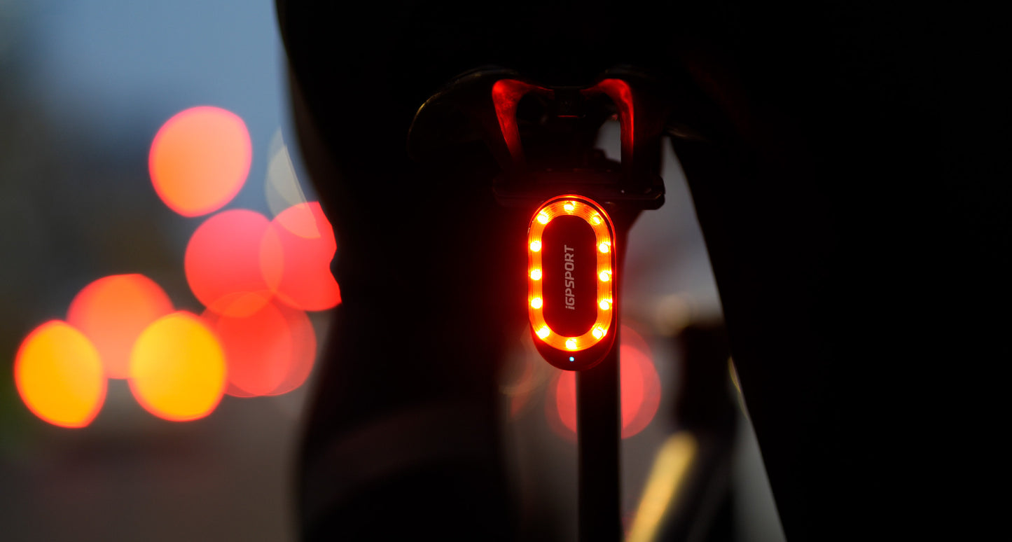 iGPSPORT SRmini – Radar de Véhicule & Éclairage Arrière Vélo USB