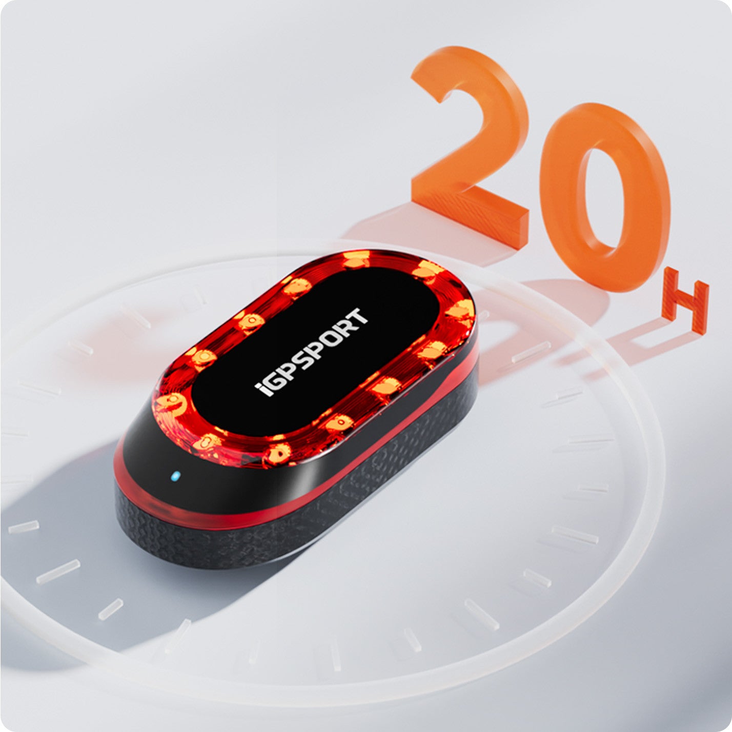 iGPSPORT SRmini – Radar de Véhicule & Éclairage Arrière Vélo USB