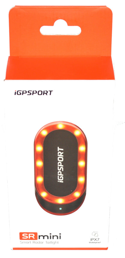 iGPSPORT SRmini – Radar de Véhicule & Éclairage Arrière Vélo USB