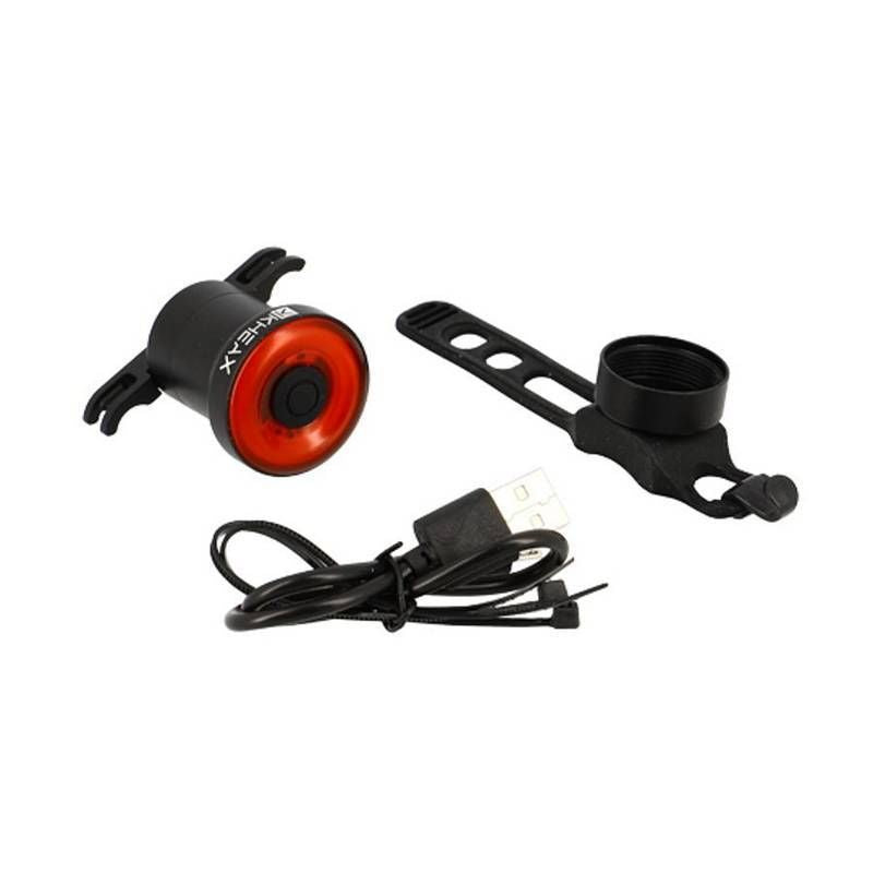 Kheax Nunki 30 – Feu arrière vélo rechargeable USB | LED + Accéléromètre