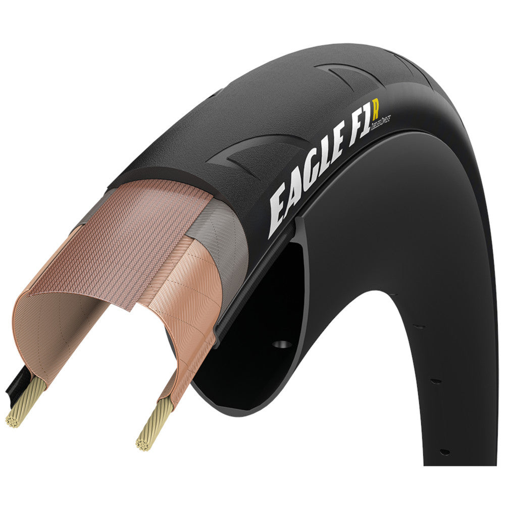 Eagle F1 Tub. Compl. 700x25 25-622 noir
