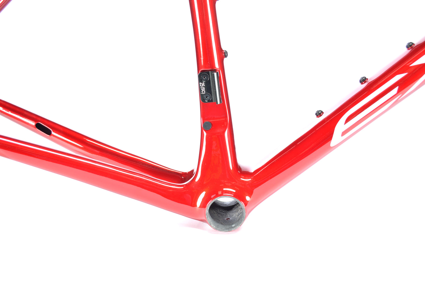 KIT CADRE ET FOURCHE ROUTE CARBONE 700 DISQUE ROUGE 57