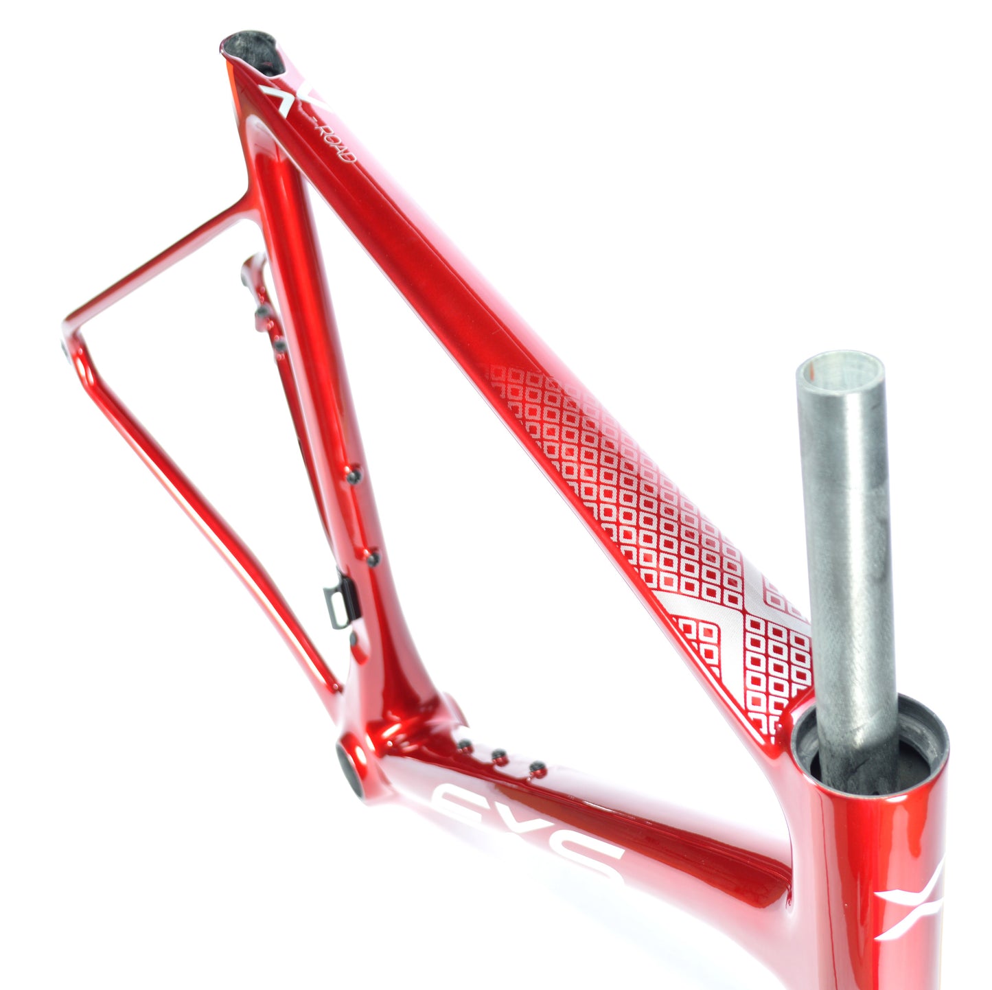 KIT CADRE ET FOURCHE ROUTE CARBONE 700 DISQUE ROUGE 57