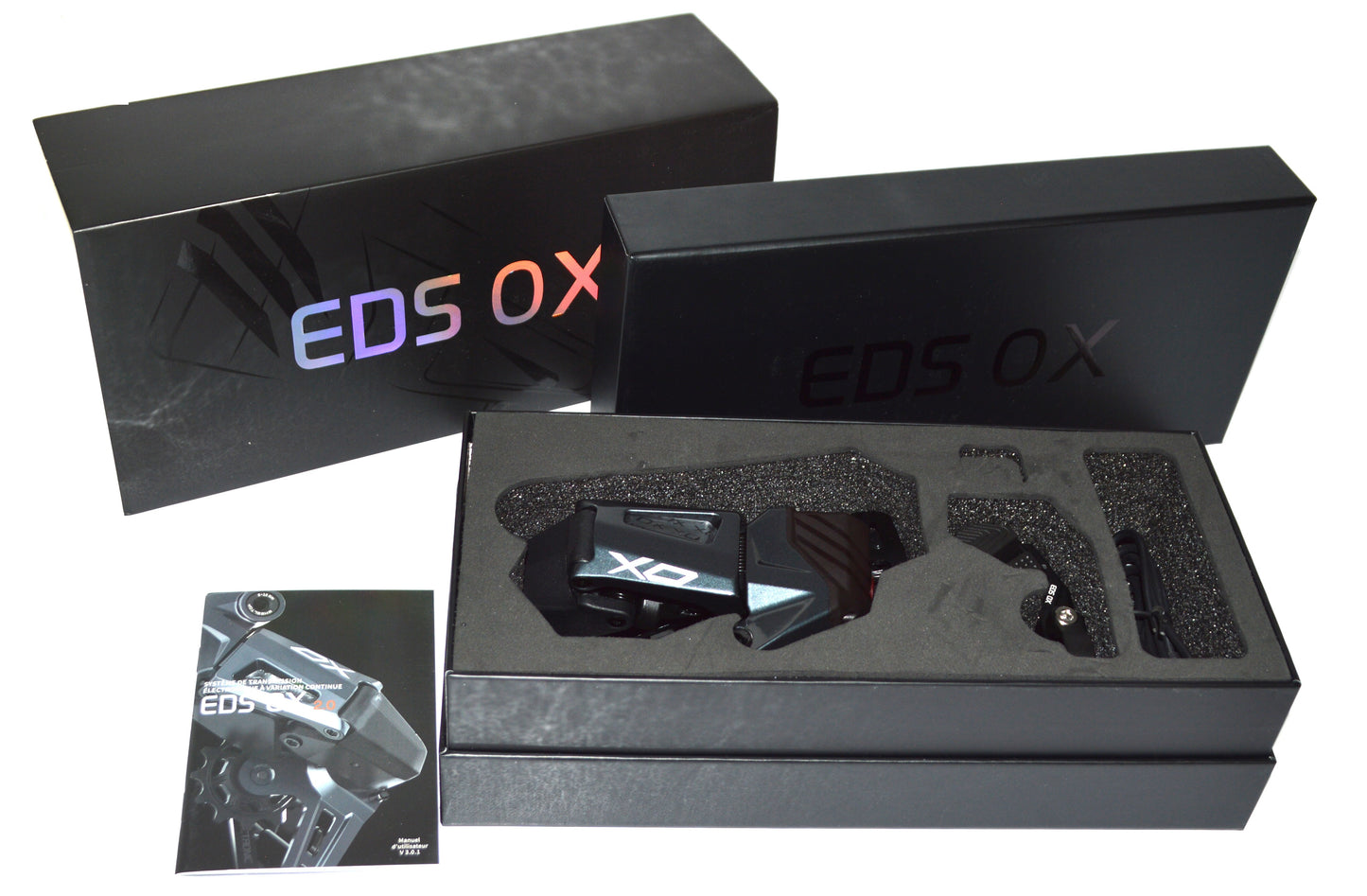 Kit Dérailleur + Manette 3/14V EDS Électrique Sans Fils OX 2.0