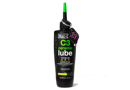 Lubrifiant chaîne vélo Muc-Off C3 Céramique – Conditions sèches | 50 ml