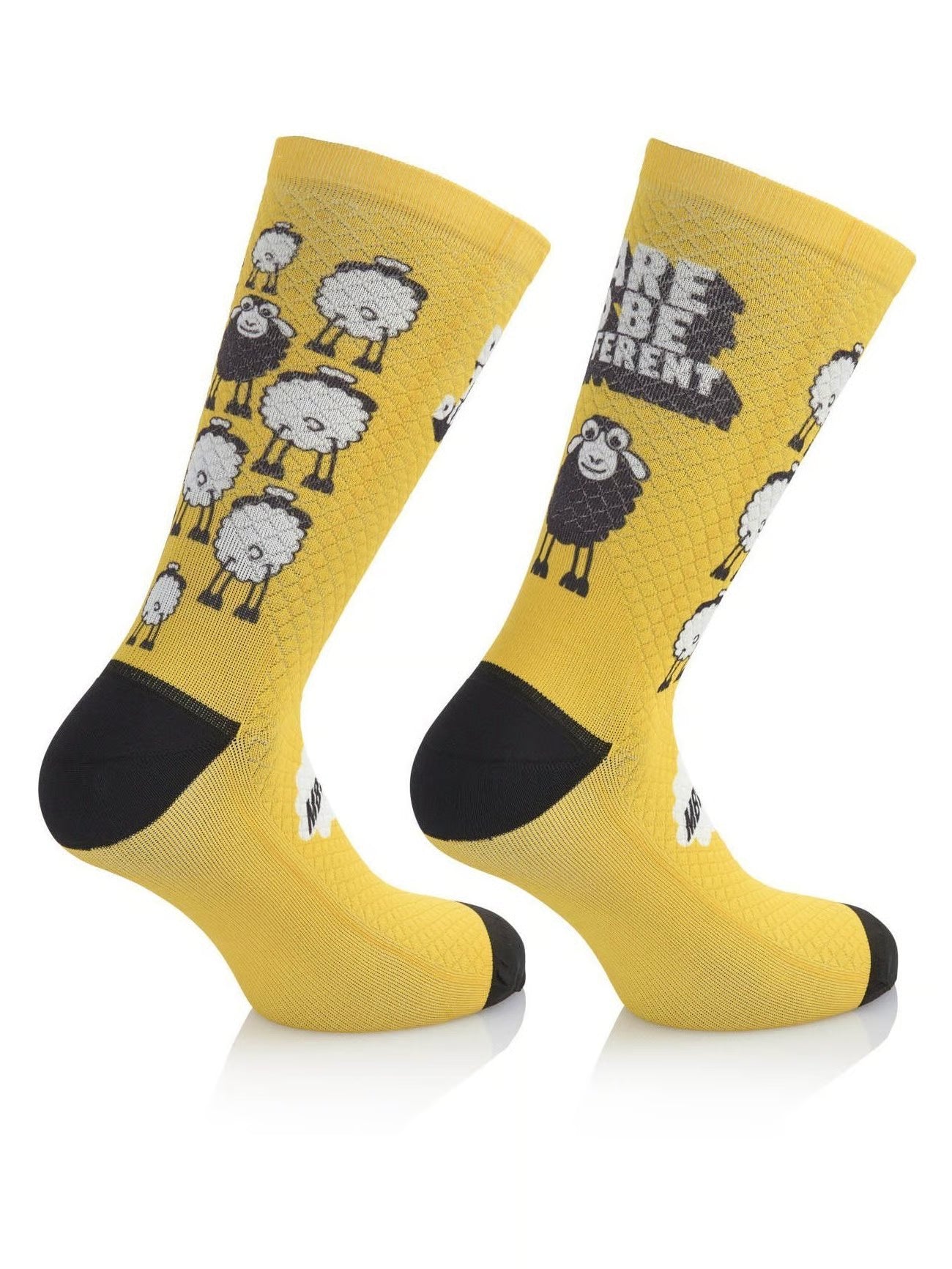 Chaussettes vélo MB Wear Black Sheep – Taille S/M