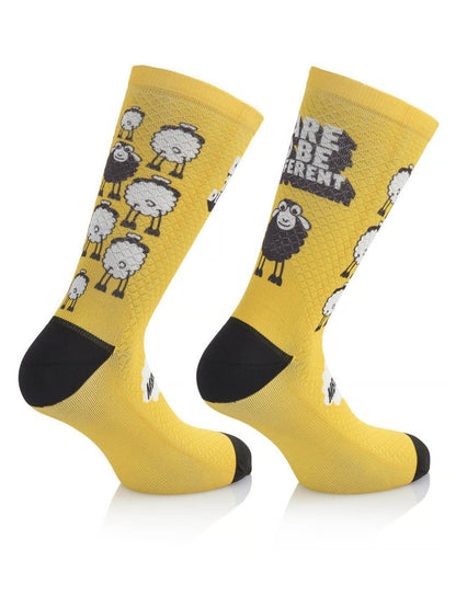 Chaussettes vélo MB Wear Black Sheep – Taille S/M