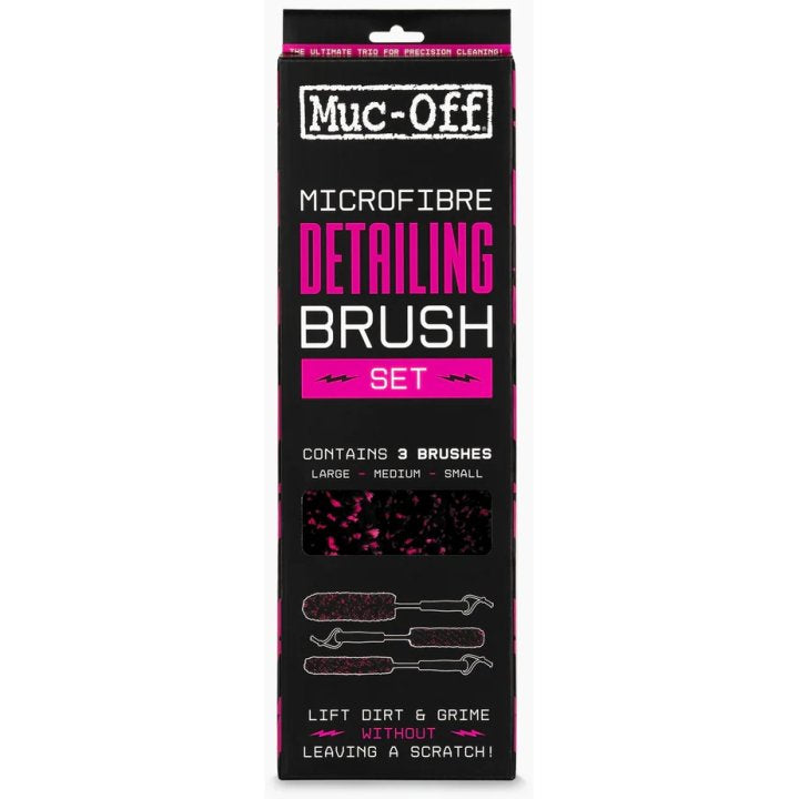 Kit de brosses Muc-Off Microfibre Brush Kit
