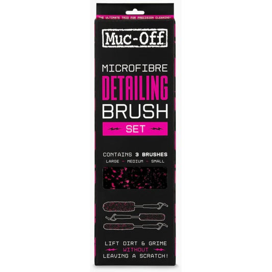 Kit de brosses Muc-Off Microfibre Brush Kit