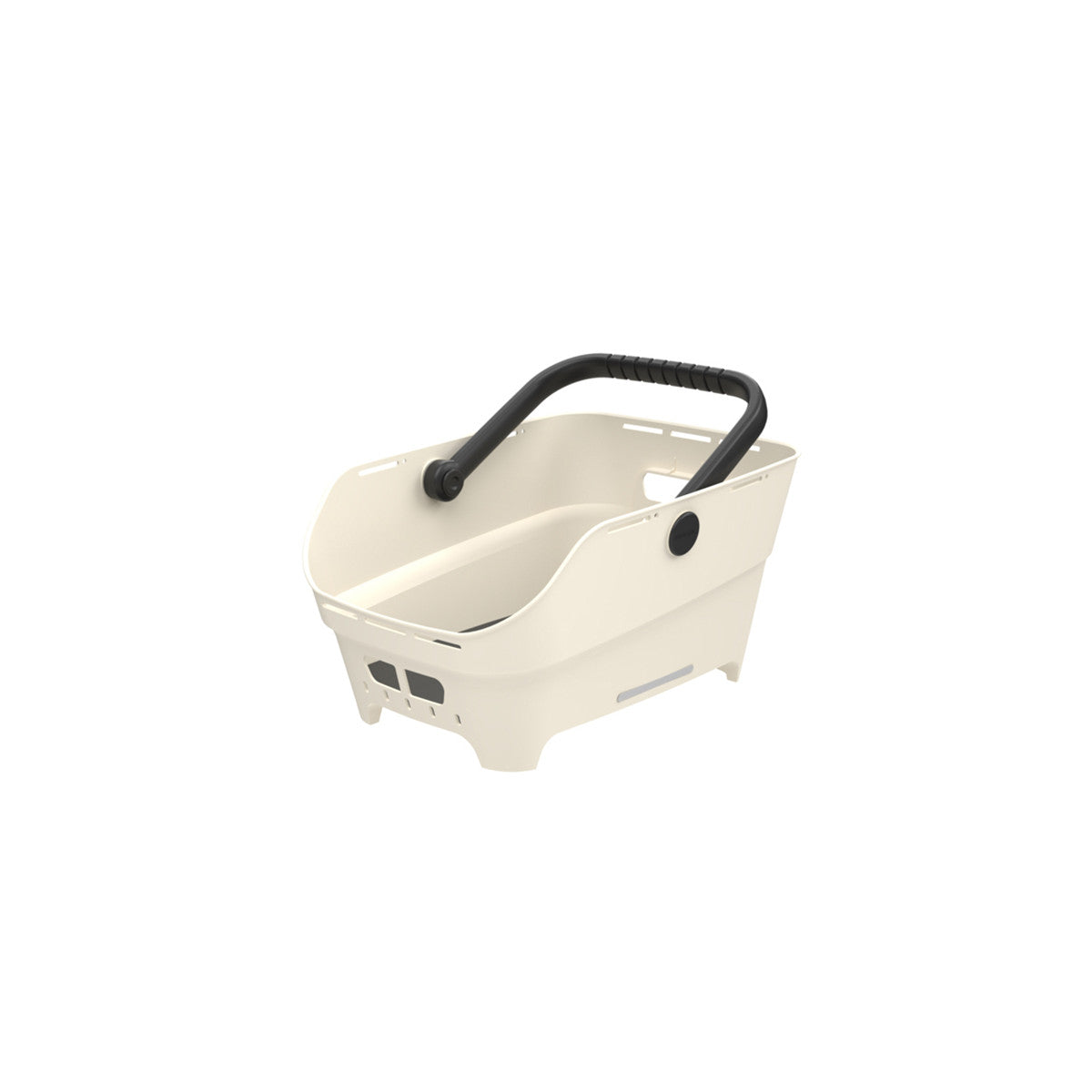 Basil Cento Neo Panier Arrière MIK 21L - Blanc Cassé