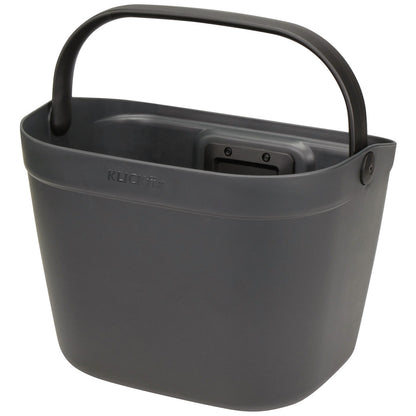 KLICKfix Mio Basket Support Guidon 18L - Granite Black