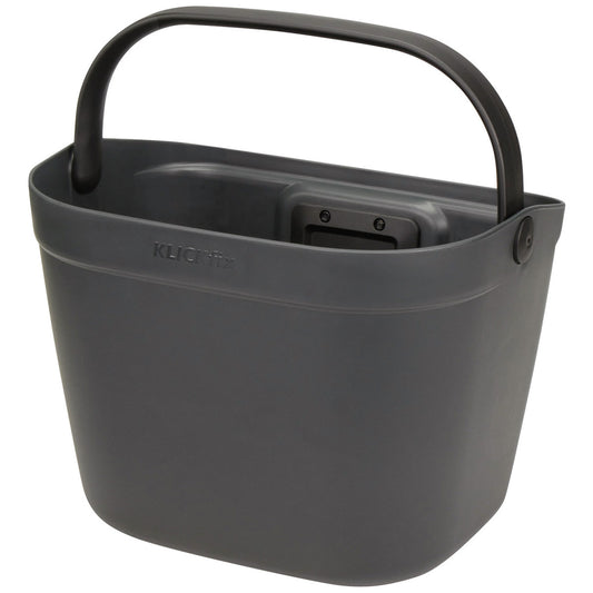 KLICKfix Mio Basket Support Guidon 18L - Granite Black