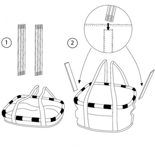 Panier avant KLICKfix "Bikebasket" Reisenthel 15 L, leo macchiato