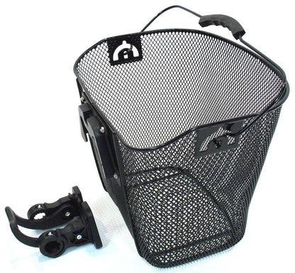 PNA Panier Avant Amovible Acier - Kit Clip Cintre 25,4 mm - Charge 5 kg