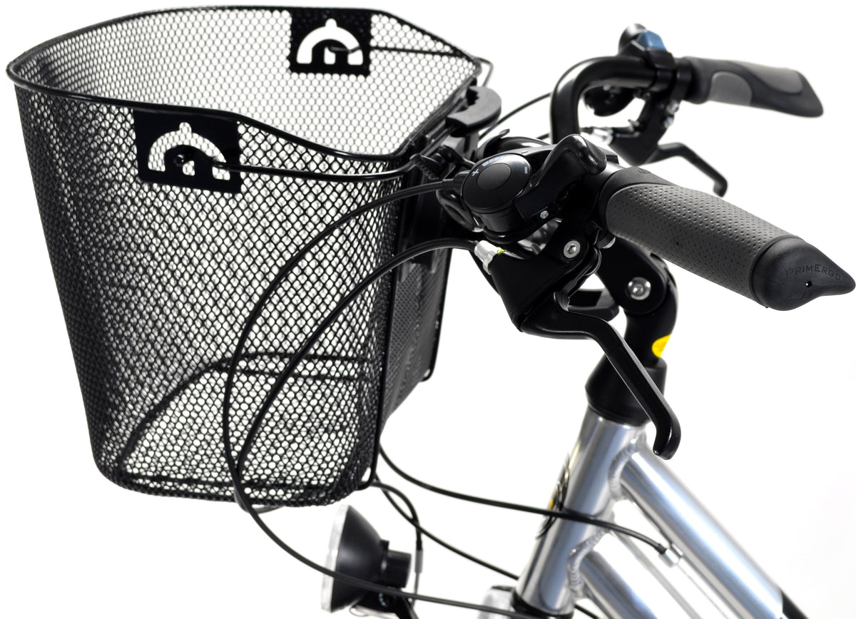 PNA Panier Avant Amovible Acier - Kit Clip Cintre 25,4 mm - Charge 5 kg