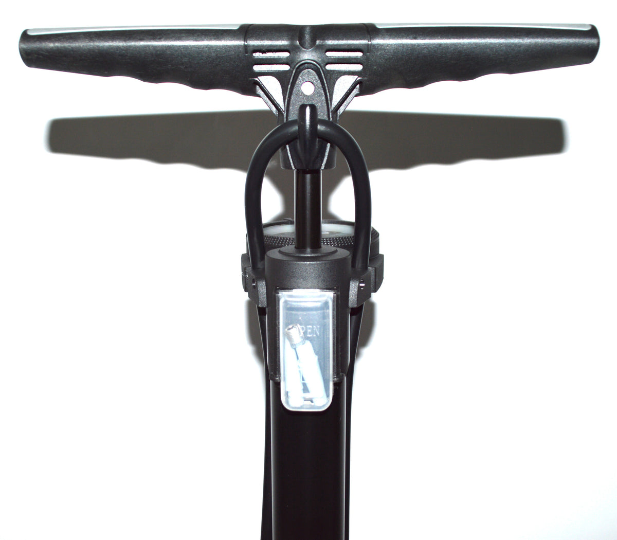 Pompe à pied PNA PRO acier avec manomètre – 8 bars