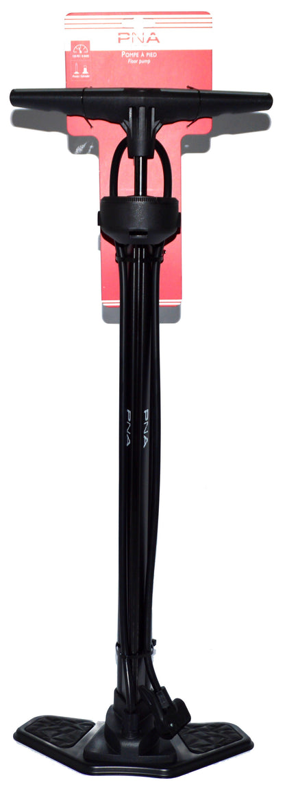Pompe à pied PNA PRO acier avec manomètre – 8 bars