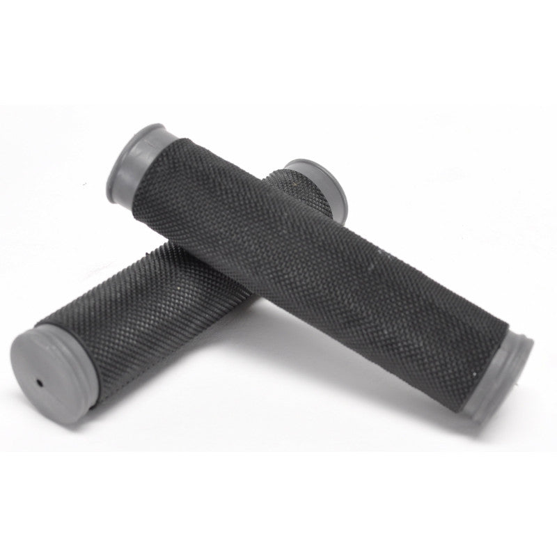 POIGNEE VELO HERRMANS DIAMOND 128MM GRIS/NOIR (PR)