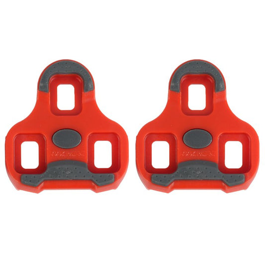 CALE PEDALE ROUTE LOOK KEO GRIP MOBILE 9° ANTIGLISSE ROUGE (PR)