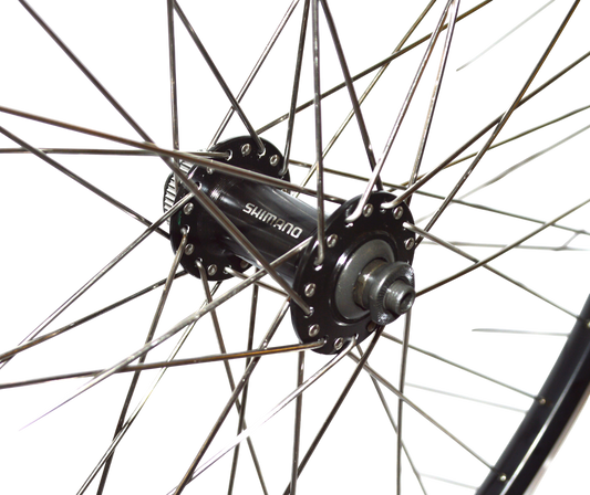 Roue AV 28" Disque Centerlock Double Paroi Moyeu Shimano à Blocage