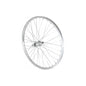 ROUE ARRIERE 24" ARGENT AXE PLEIN RL A VISSER