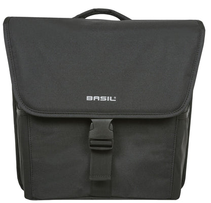 Sacoche double BASIL "Go", 32L, solid black
