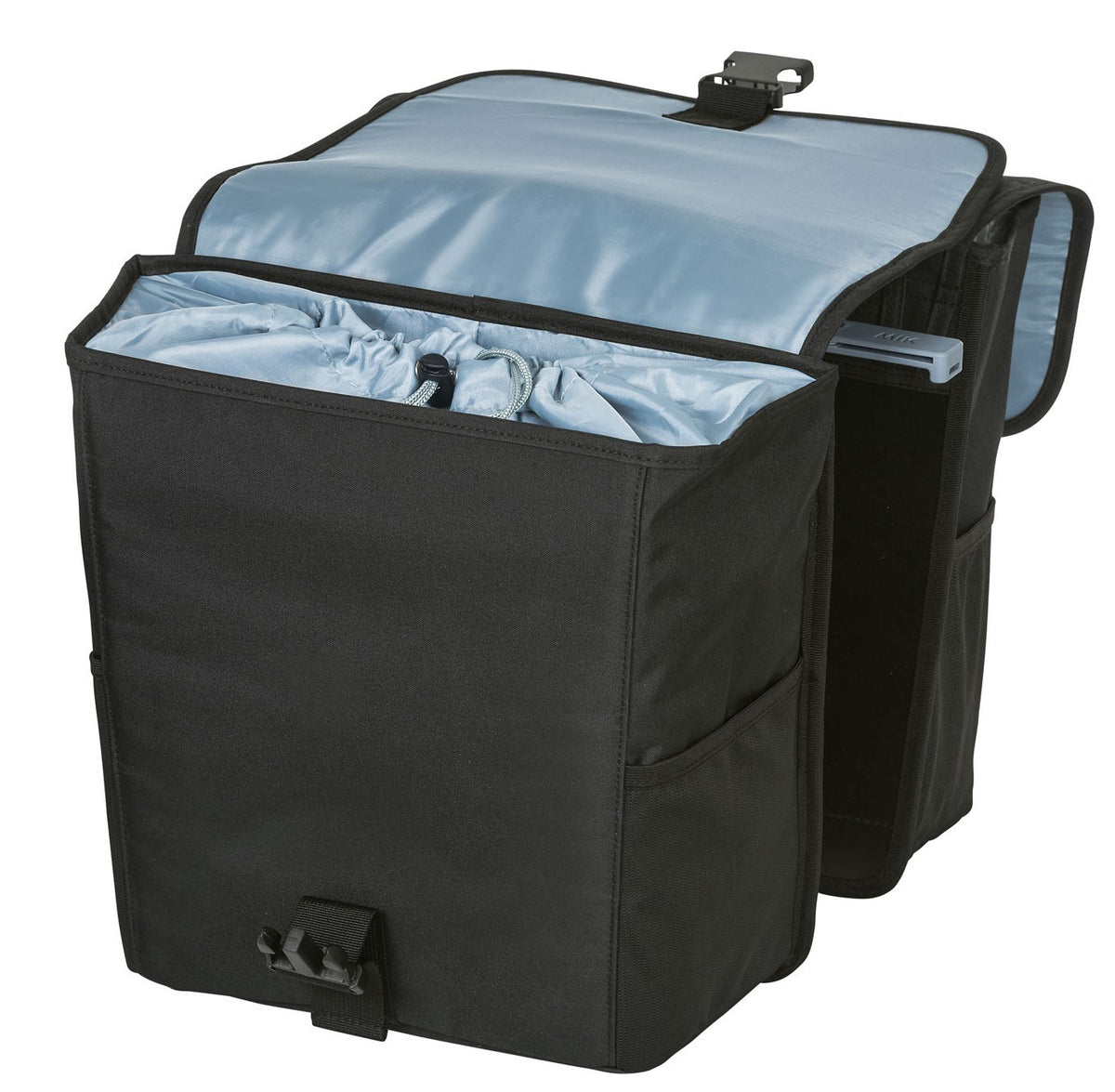 Sacoche double BASIL "Go", 32L, solid black