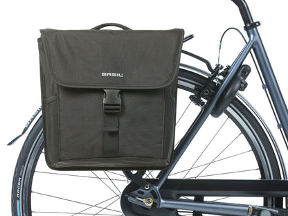 Sacoche double BASIL "Go", 32L, solid black