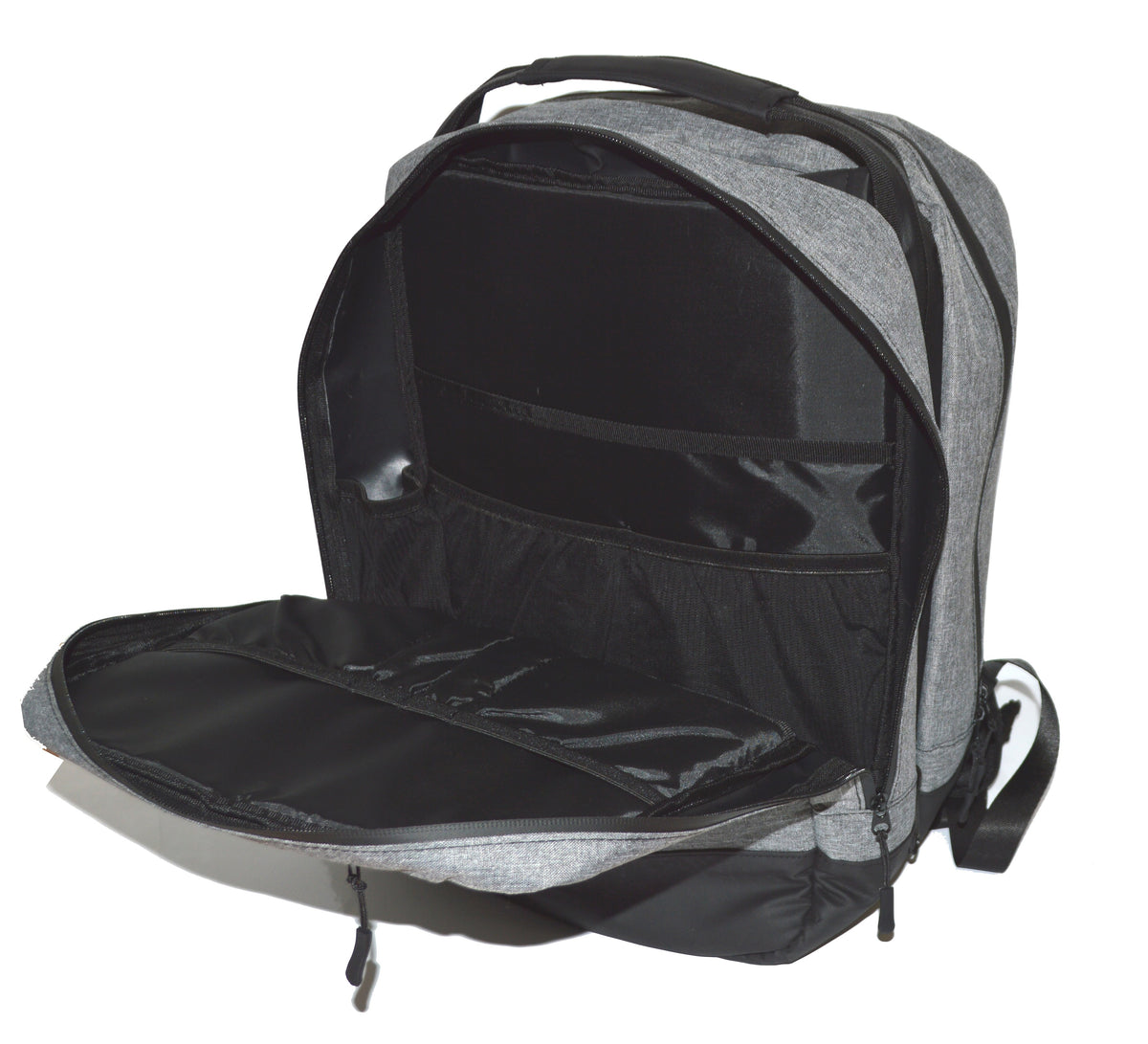 EXS - Sacoche Arrière Double / Sac à Dos Noir-Gris