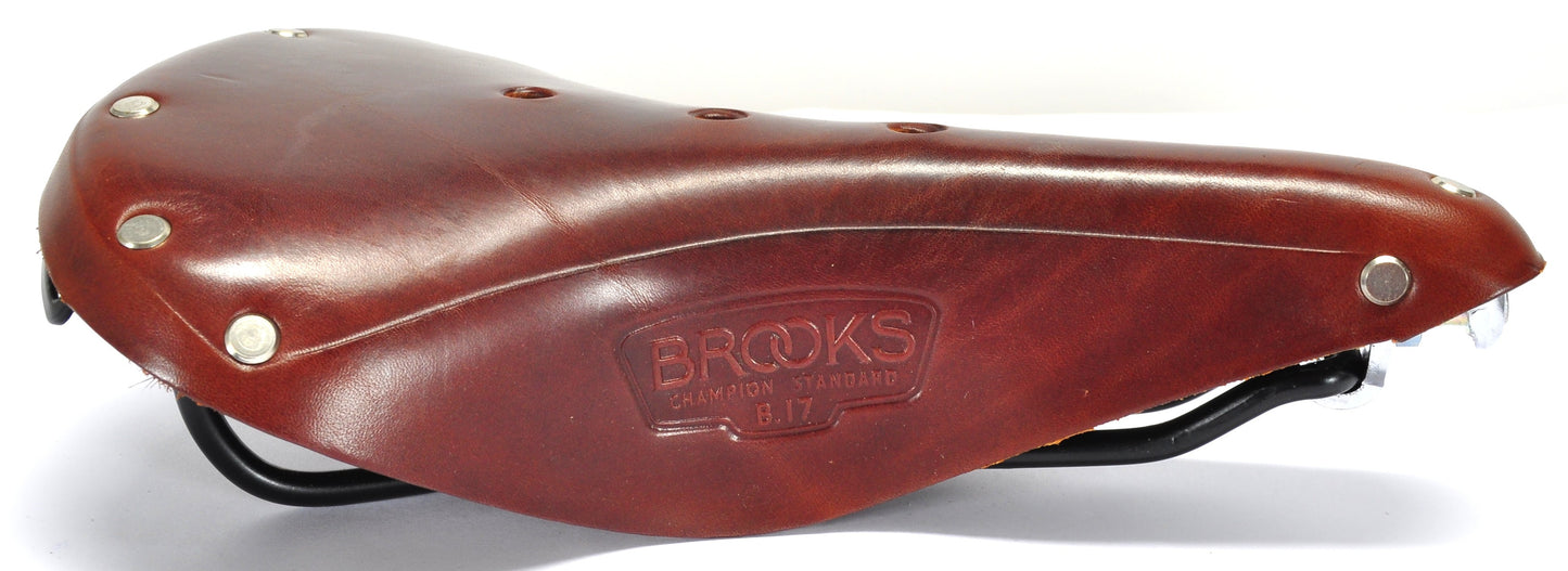 Selle Brooks Homme B17 Cuir Marron Rail Acier Vrac